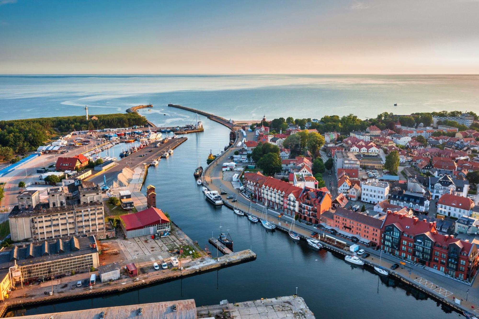 Apartamenty Baltyckie - Bulwar Portowy - Widok Na Port, Centrum, Najlepsza Lokalizacja W Ustce Ustka Esterno foto